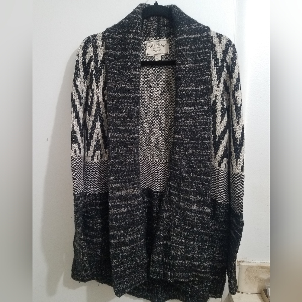 Lucky Brand Thick Cardigan Sweater
